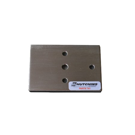 Hutchins Manufacturing HOOK PAD 2.75" X 4" HU741